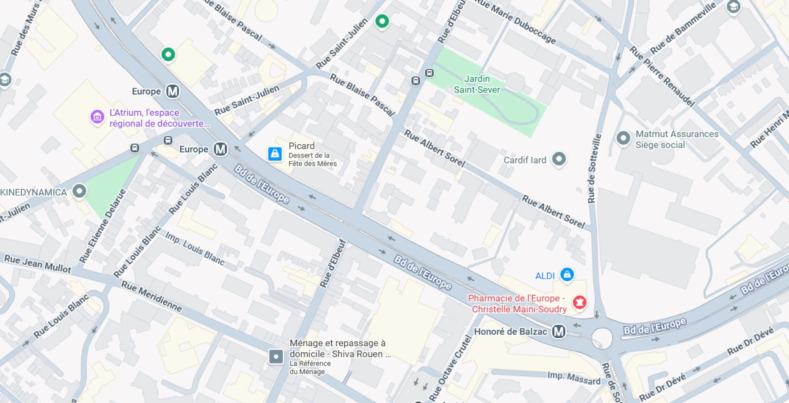 carte Page d'accueil Dr Mehdi HALLOUL, chirurgien-dentiste à Rouen